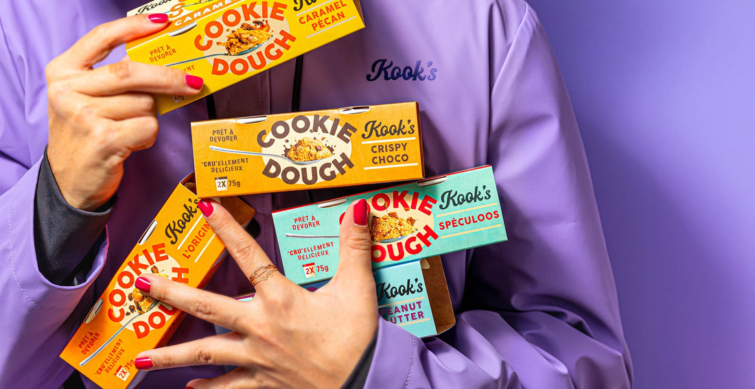Pack de Cookie Dough KOOK'S : le coffret gourmand qui fait plaisir à tous les fans de cookie dough