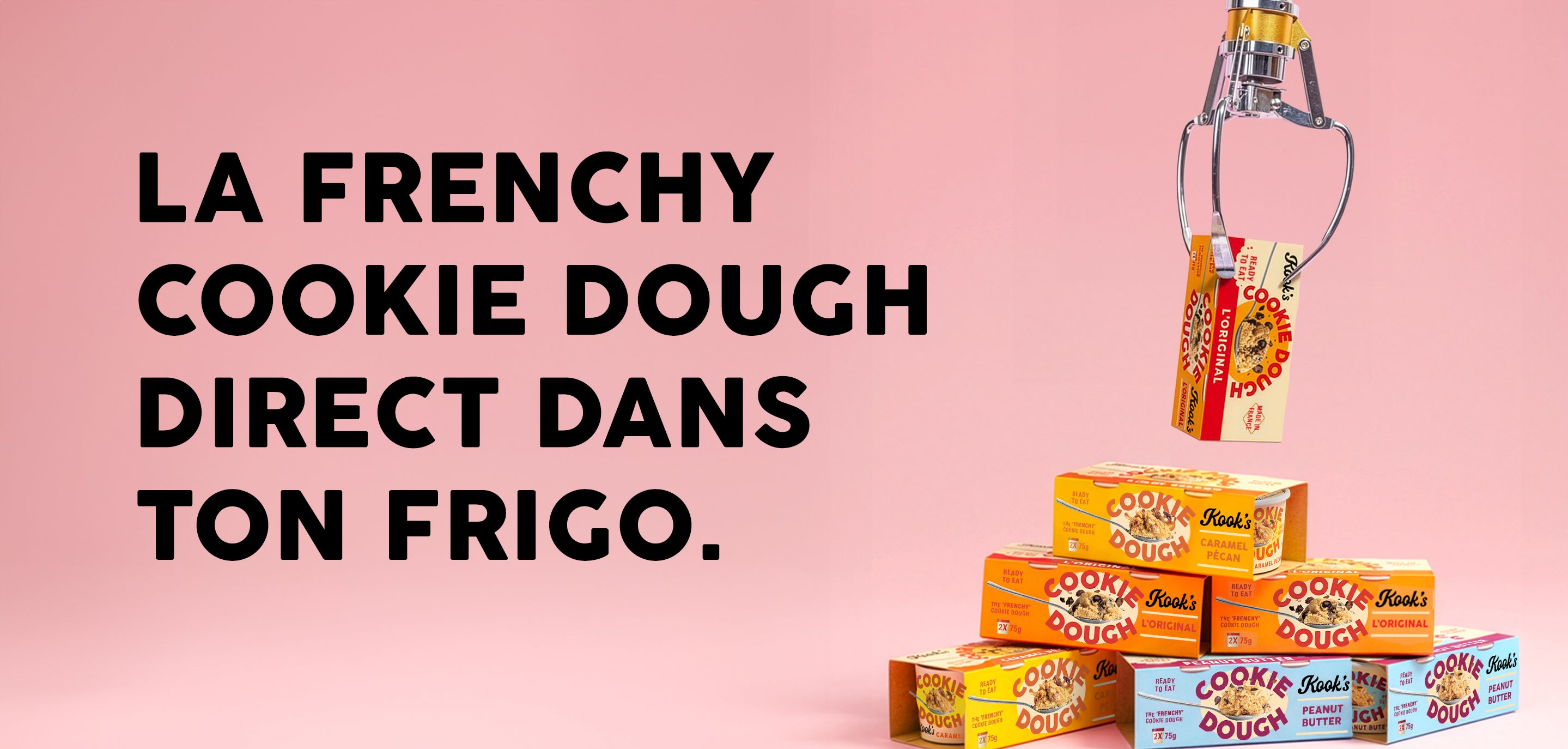 la frenchy cookie dough livrée à domicile partout en France.